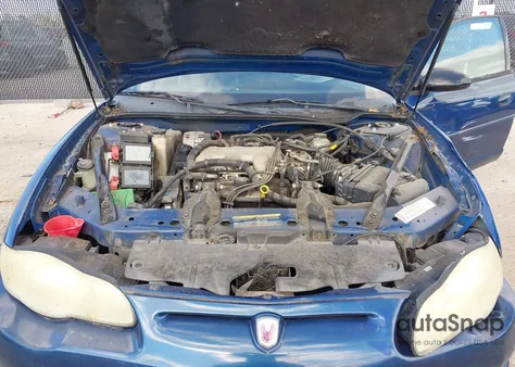 2004 Chevrolet Monte Carlo Ls из США, поврежденный, VIN 2G1WW12E449354924